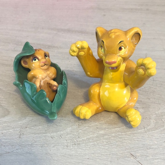 Disney Other - Vintage Collectible Disney Lion King Miniature Bundle Lot of 2 please Read